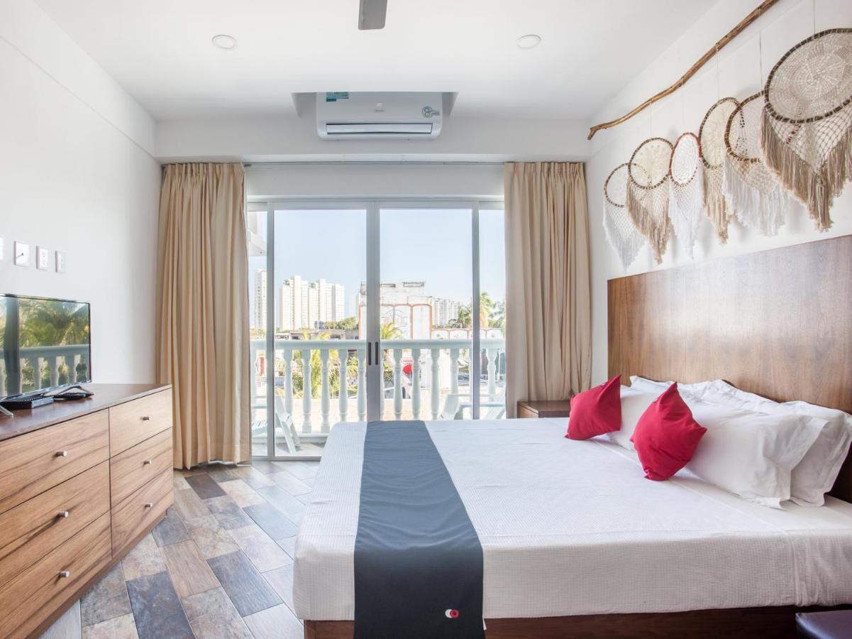 Capital O Cancun Ocean View, Cancún Zewnętrze zdjęcie A bedroom at the hotel