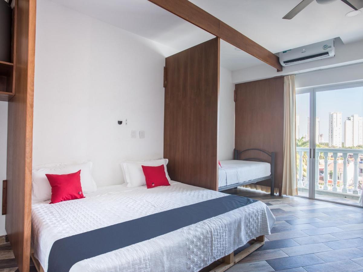 Capital O Cancun Ocean View, Cancún Zewnętrze zdjęcie A bedroom at the hotel